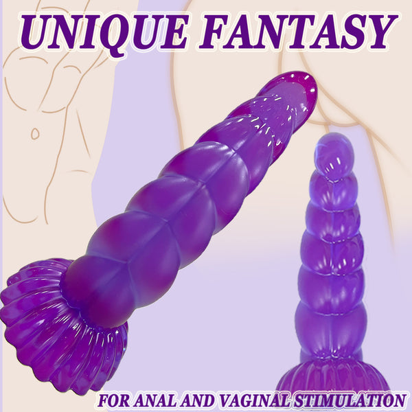 Realistic Dildo for Anal & Vaginal Simulation – Dual Pleasure Silicone Toy