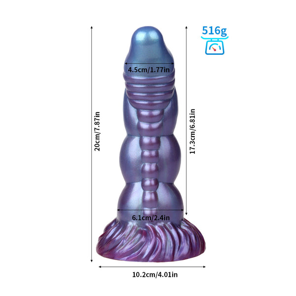 Thick Realistic Dildo – Extra Girth Silicone Dildo for Intense Pleasure